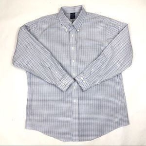 Brooks Brothers Non iron Plaid Button Down Shirt